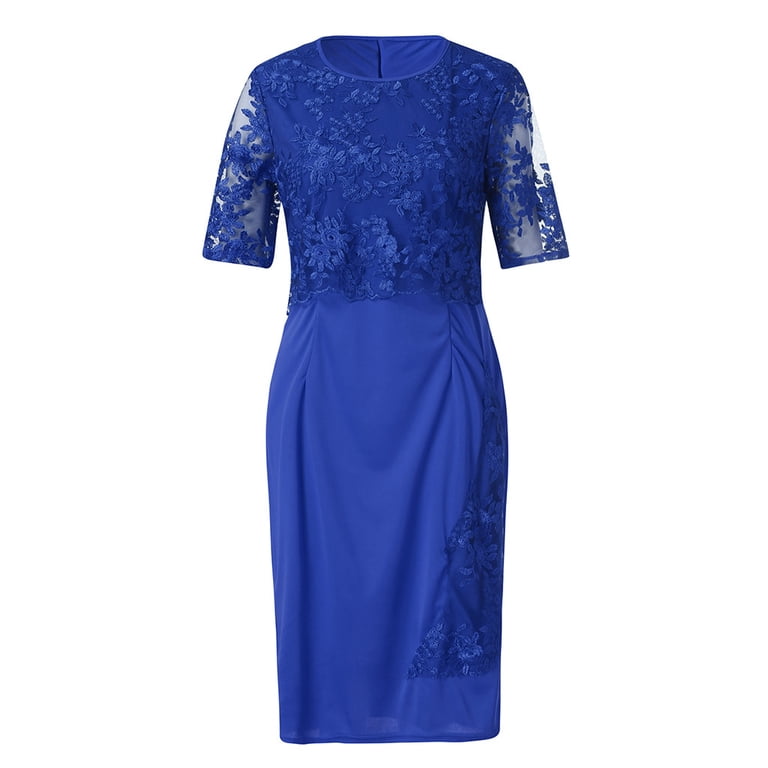 Midi Plus Dress Ladies Sleeve Women Lace Dress Size Evening Short Party  Women's Dress Evening Gown Size 14 Dress Womens Small Long Fall Dresses for  ...