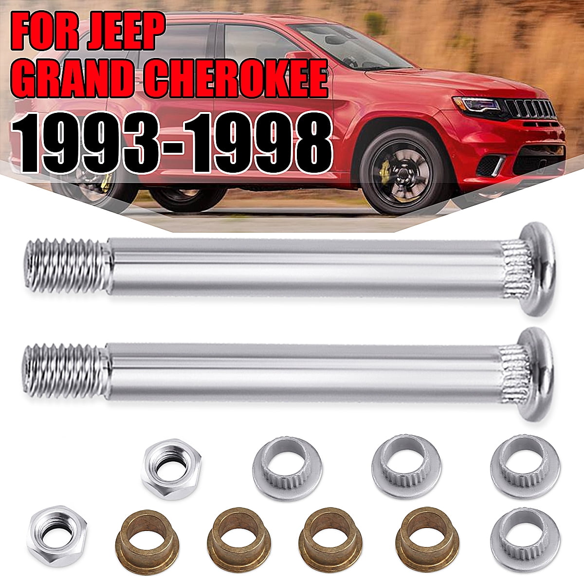 Size 1/2-20 Stainless Capped fits Jeep Grand Cherokee ZJ 1993-1998 Jeep Stainless Steel Lug Nut SINGLE 