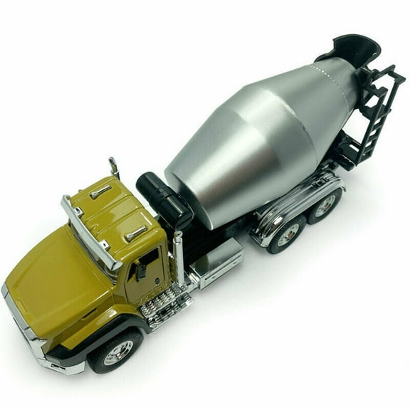 Durable and Safe Alloy Mixer Truck Model Toy for Kids, Crafts, or Home/Office Decor