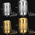 thumbnail image 3 of Extra Fine Mesh 316 Stainless Steel Separation Residue Spices for Loose Tea Tea Ball Tea Strainers Tea Infuser Tea Steeper GOLD S, 3 of 8