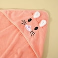 thumbnail image 6 of Wangkekeji Baby Bath Towel Soft Hooded Towel Highly Absorbent Bathrobe Blanket Toddlers Shower For Boys Girls Mid Pie Baby, 6 of 8