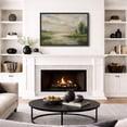 thumbnail image 2 of Framed Canvas Print Vintage Country Landscape Wall Art Farmhouse Decorative for Living Room Bedroom - 24"x36" BLACK, 2 of 8