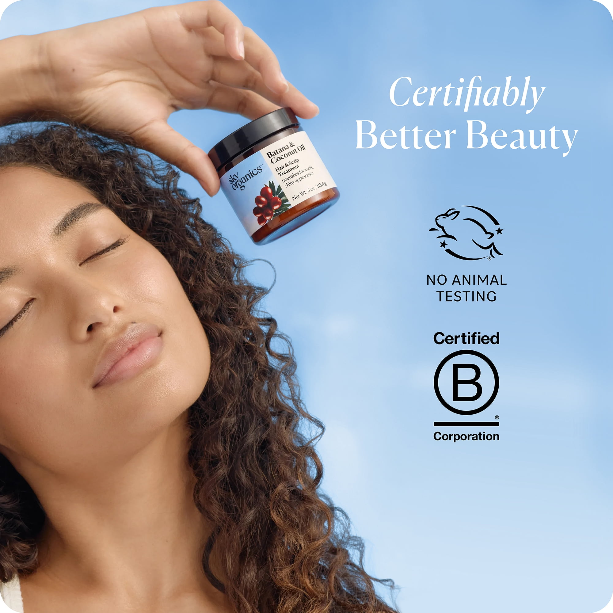 Sky Organics Batana and Coconut Oil Hair and Scalp Treatment, 4 oz