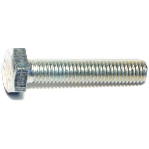 Midwest Fastener 50466 10 x 50 mm Class 8.8 Zinc Hex Bolt - 25 Piece