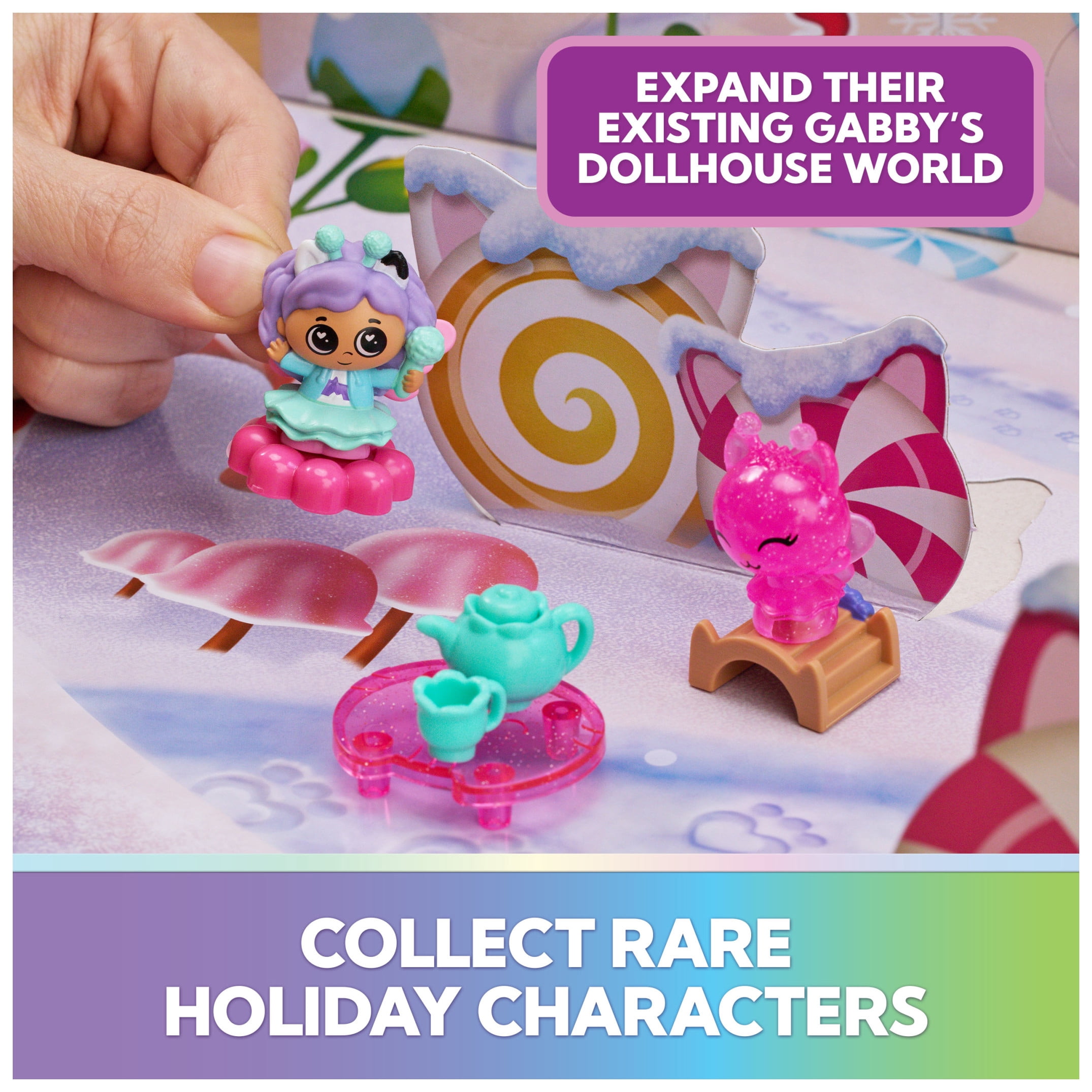 Gabby's Dollhouse Fairylandia Advent Calendar, Ages 3+