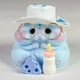 thumbnail image 4 of Juguete Squishy para hámster Taba, hecho a mano, de silicona, color azul mochi, 4 of 7