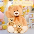 thumbnail image 4 of Oso de peluche Morismos gigante de 99 cm con peluche para bebés, 4 of 5