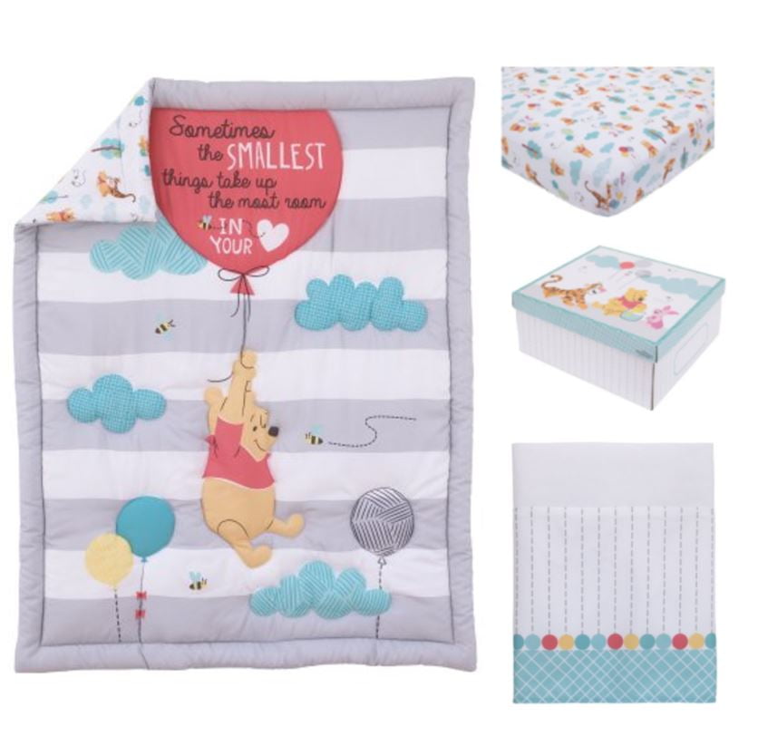 winnie the pooh crib set walmart