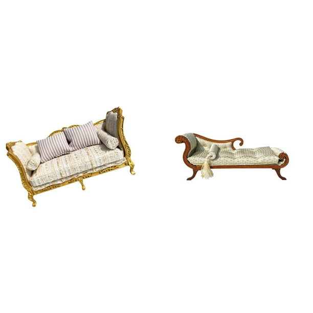 sofá de casa de muñecas,Muebles para casa de muñecas,sofá para casa de muñecas,decoración a escala,Accesorios para casas de muñecas,sofás en miniatura,juguetes,Sofá miniatura para