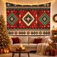 thumbnail image 3 of Horizontal Layered Folk With Inspired Southwestern Indigenous, Mystical Fantasy for Space Lovers, Wall Decor, Graduation Gift, Tapestry Wall Hanging for Dorm and Living Room, 3 of 7