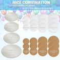 thumbnail image 3 of 112 Pieces Cake Board Kit Sturdy Round 4, 6, 8, 10 Inch with Parchment Paper Round and Plastic Tiered Cake Dowel Rod Separator Plate for Party Wedding Birthday, 3 of 5