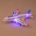 thumbnail image 1 of Electric Airplane with Music Light Sound Toy Plane A380 Light Passenger Airplane Toy Blue, 1 of 5