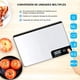 thumbnail image 4 of Báscula De Cocina Digital Acero Inoxidable Recargable 15kg, 4 of 5