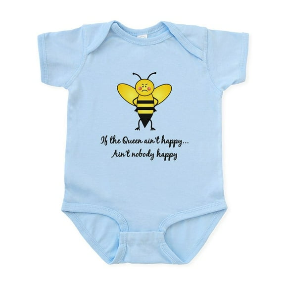 CafePress - If The Queen Ain't Happy Infant Bodysuit - Baby Light Bodysuit, Size Newborn - 24 Months