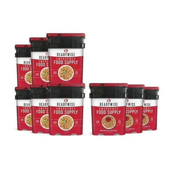 ReadyWise RW40-41080 Dried Dehydrated 1080 Meal Bundle