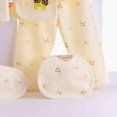 thumbnail image 6 of NOLDARES Preemie Newborn Baby Boy Girl Clothes Infant Clothing Romper Pant Outfits Set Layette Essentials 7 Pieces Set(A072-Yellow), 6 of 6