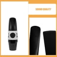 thumbnail image 3 of Mobutofu 3Pcs Black Resin Saxophone Reeds For Alto Saxophone Musical Performance, 3 of 8