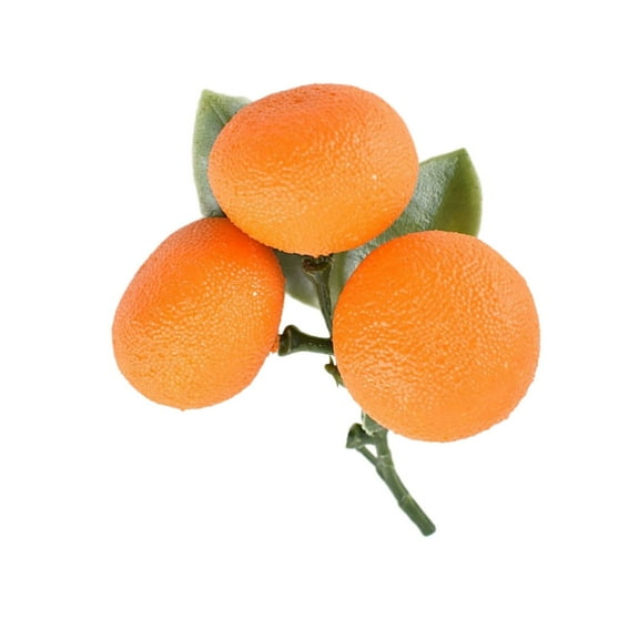 Yammee Artificial Tangerine Fruit Simulation Tangerine Fruit for Kitchen Parties