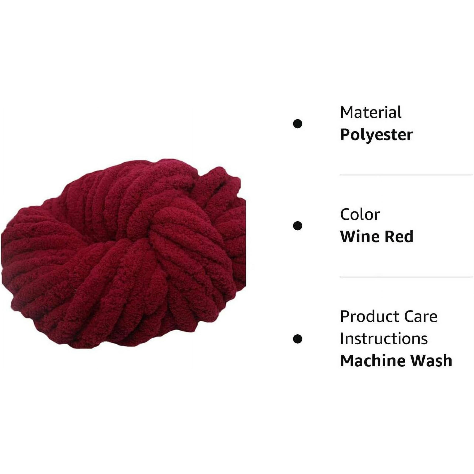Chenille chunky yarn bulk sale