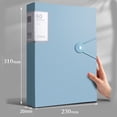 thumbnail image 3 of A4 Display Bookbinder With Plastic Sleeves 40/60/100 Pockets Art Portfolio Presentationbinder Portfolio Folder Display Book With Clear Sheet For Artwork Photo Document,Folder*1 Clearance, 3 of 9
