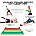 thumbnail image 4 of Set 5 Bandas Elásticas de Resistencia para Yoga, Fitness y Ejercicio – Colores Surtidos, 4 of 6
