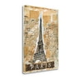 thumbnail image 2 of Tangletown Fine Art 'Paris' Graphic Art Print on Wrapped Canvas, 2 of 2
