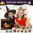 thumbnail image 3 of TIELUTT Halloween 2D Pendant Countdown Pendant Set Halloween 2D Pendant 2D Acrylic Halloween Digital Kitchen Timer Remind O Timer Christmas Garland Battery Operated with Timer Wind up Timer 24 Hour G, 3 of 8