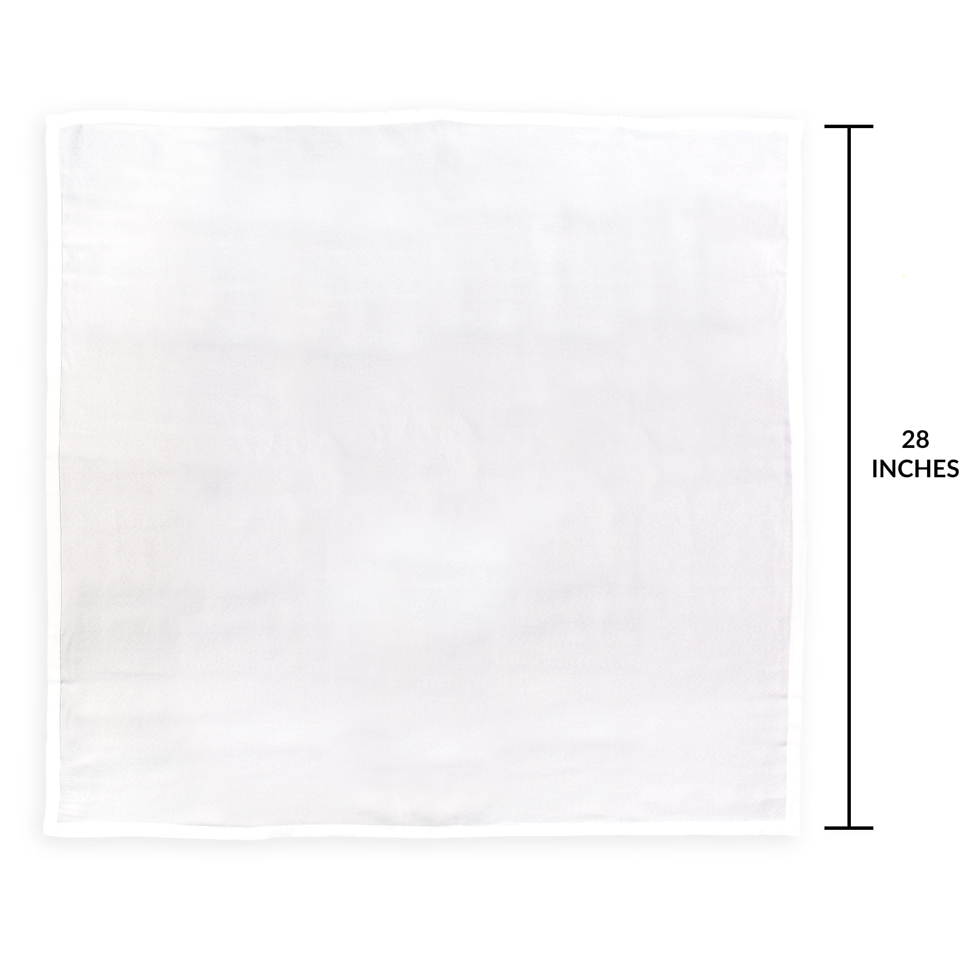 DIY White Tea Towels - 6 Pc.