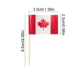 thumbnail image 3 of PoyoKee 100pcs Toothpick Flag 4th of July Decorations, Paper Mini Pick for Coffee Table Decor, Cupcake Patriotic Decorations for Independence Day, 3 of 6