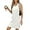 White, variant on V-Neck Summer Casual Beach Dress for Women 2026 Vacation Women's Sleeveless Sundress with Split