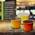 thumbnail image 6 of Stock Your Home 100 Pcs Clear Shot Glasses 1 oz Disposable Cups for Jello Sauce Condiments, 6 of 7