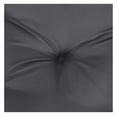 thumbnail image 5 of Garden Bench Cushion Anthracite 70.9"x19.7"x2.8" Fabric, 5 of 7