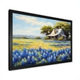 thumbnail image 2 of Designart "Blue Bonnet Dance In Meadows" Blue Bonnets Picture Framed Wall Art Prints, 2 of 5