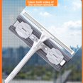 thumbnail image 1 of Telescopic Window Cleaner | Double-Sided Glass Wiper | High-Rise Squeegee with Adjustable Pole & Rubber Blade, 1 of 7
