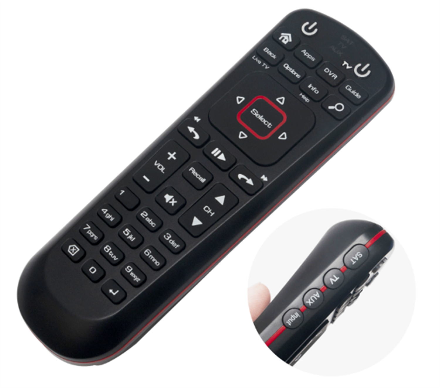 Dish Network 52.0 Replace Remote Control Compatible with All Hoppers