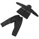 thumbnail image 2 of Conjunto de pantalones impermeables para lluvia, impermeables, de una sola capa, de tela Oxford, para viajes al aire libre, color negro, XL, 2 of 15