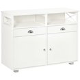 thumbnail image 1 of HOMCOM Sideboard Buffet Cabinet, Coffee Bar Cabinet w/ Drawers, Open Shelf, 1 of 10