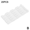 thumbnail image 1 of Finisher Wire Clamp Self-Adhesive Wire Organizer Cable Wi Buckle Fixer Clips Data Ties Line H1R2, 1 of 6