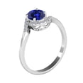 thumbnail image 3 of AoneJewelry 10K Rose, White & Yellow Gold 1.00 Carat Tanzanite Diamond Ring, 3 of 4