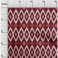 thumbnail image 1 of oneOone Organic Cotton Voile Fabric Geometric Ikat Print Fabric By Yard 42 Inch Wide, 1 of 4