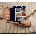 thumbnail image 2 of Printtoo PersonalizedPhotoCollage CoffeeMugOur Family Custom Picture Ceramic CupDishwasher & Microwave Safe- 11 Oz -Blue, 2 of 6