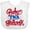 AA-White, variant on Inktastic Baby Im a Firework Hand Lettered Boys or Girls Baby Bib