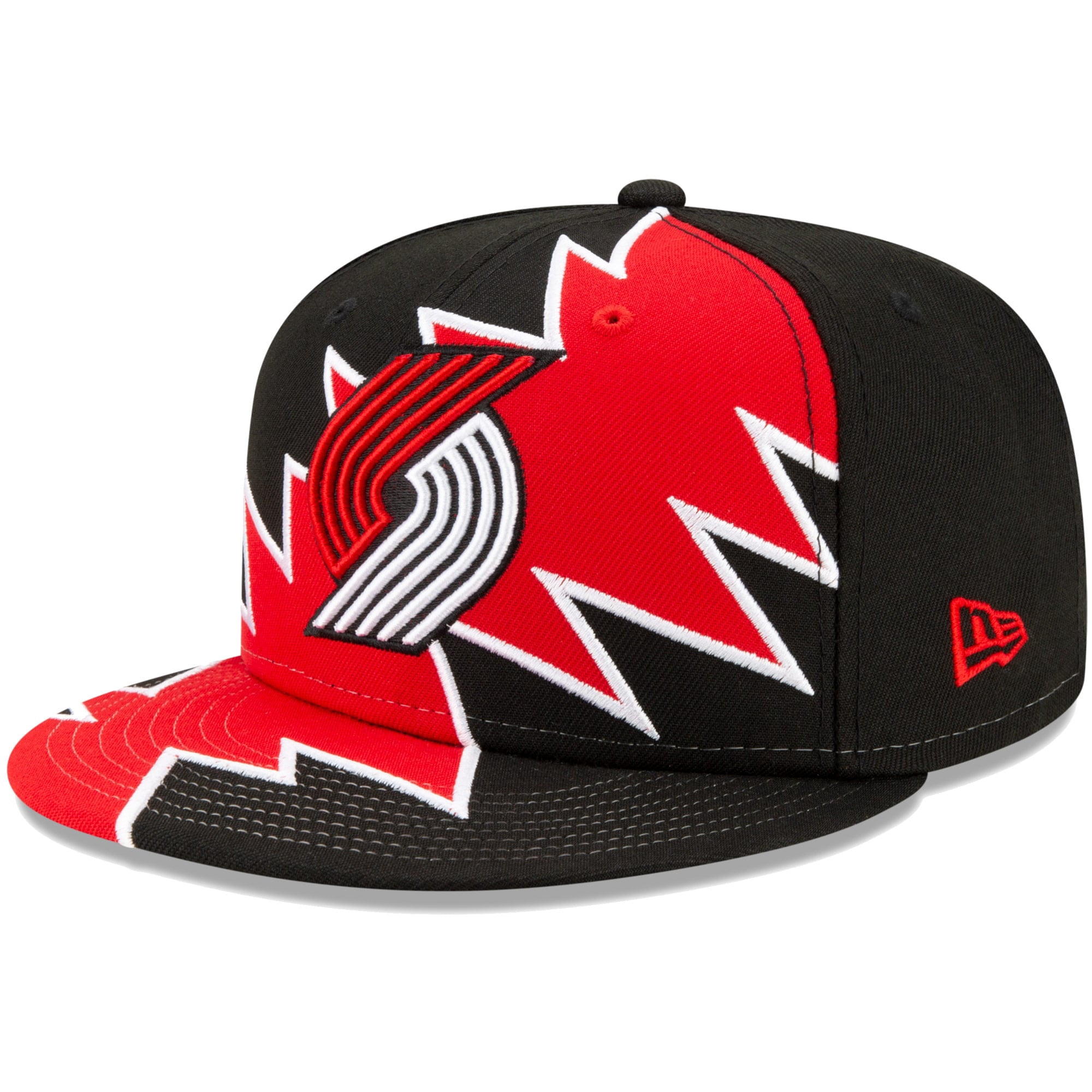 Tear 9FIFTY Snapback Hat - Black - OSFA 