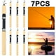 thumbnail image 1 of 7 Uds. Caña Pescar Carbono para Camarones en Hielo Invierno Aparejos Pesca (80 Cm), 1 of 4