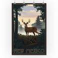 thumbnail image 2 of New Mexico, Deer and Sunrise (36x54 Giclee Gallery Art Print, Vivid Textured Wall Decor), 2 of 3