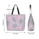 thumbnail image 5 of Disketp Pink Flamingo Bolsa Tote Estampada para Mujer, Bolso de Hombro y de Mano para Compras y Viajes, 5 of 8