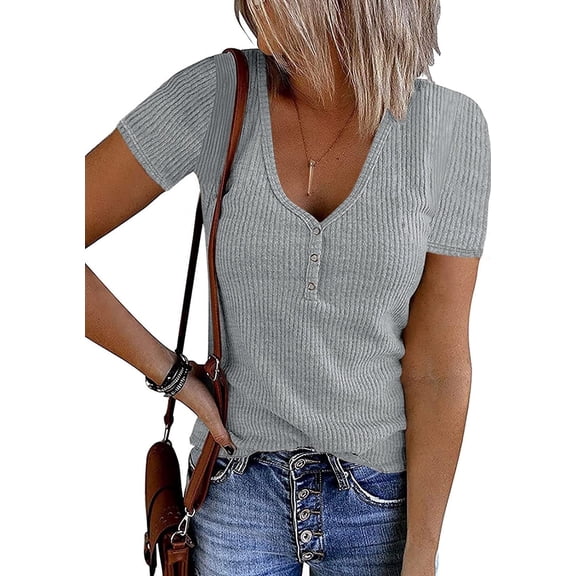Merokeety Casual Tank Top LightGrey L