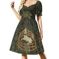 thumbnail image 2 of The Unicorn Tapestry (The Unicorn is in Captivity and No Longer Dead) Sleeveless Dress, 2 of 7