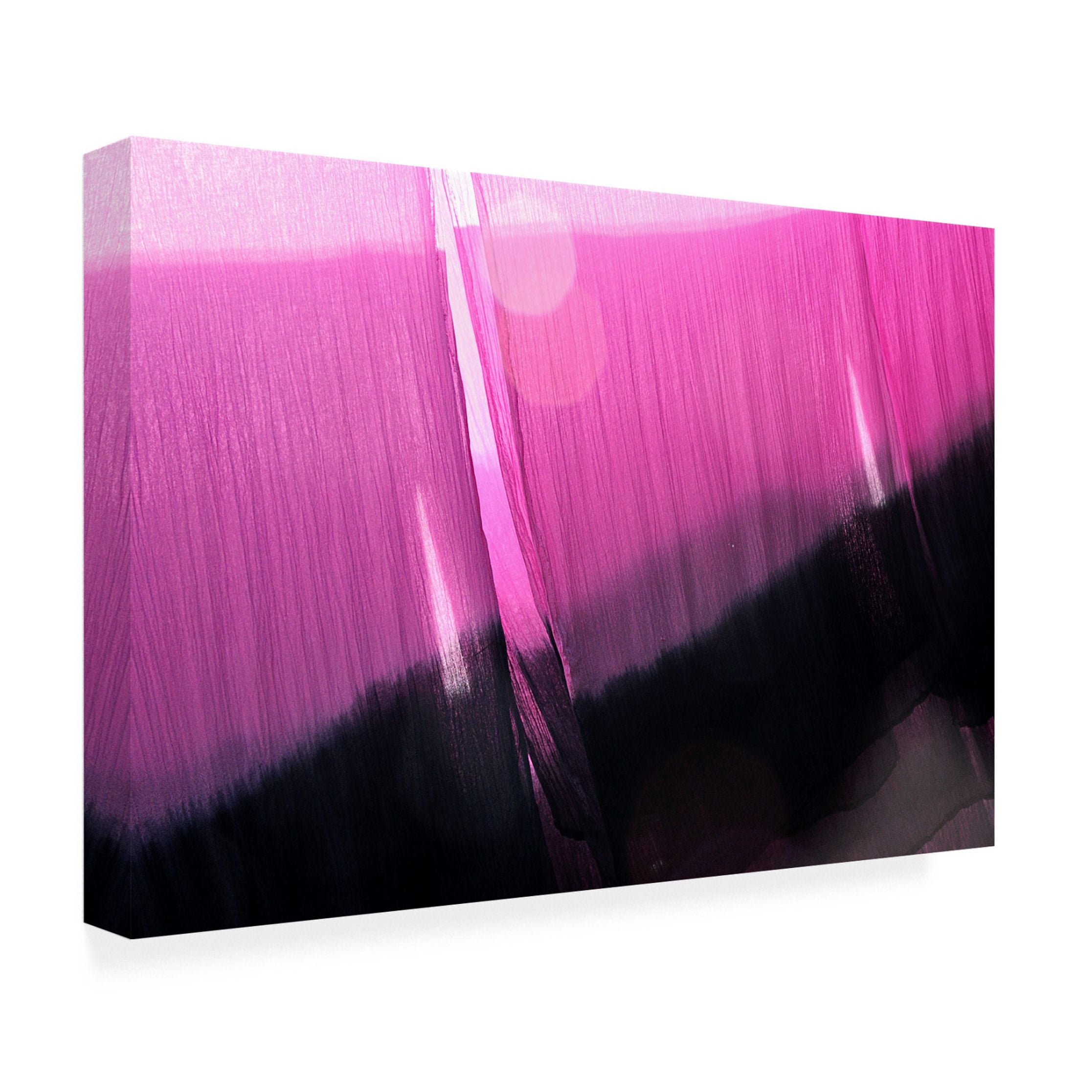 Canvas Wall Art - Apurva Madia 'Pink' Wall Art for Living Room, Bedroom, or Office D?cor by Trademark Fine Art - 47 x 30 Inches