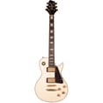 thumbnail image 2 of Sawtooth Heritage Series Maple Top Electric Guitar with ChromaCast Pro Series LP Body Style Hard Case, 25 Watt Amp, and Accessories, Antique White (box 1 of 2), 2 of 10